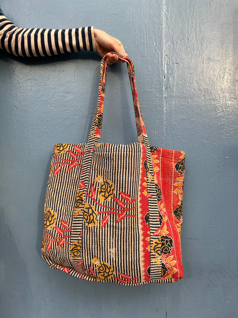 Kantha Tote #9