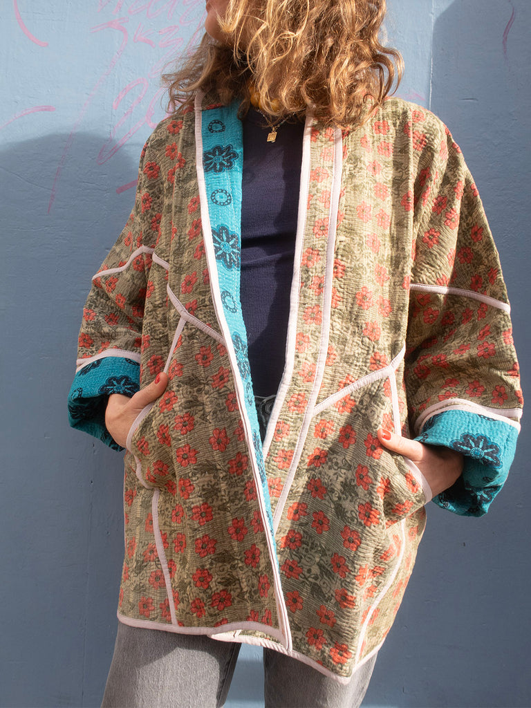 Kantha Jacket - 11