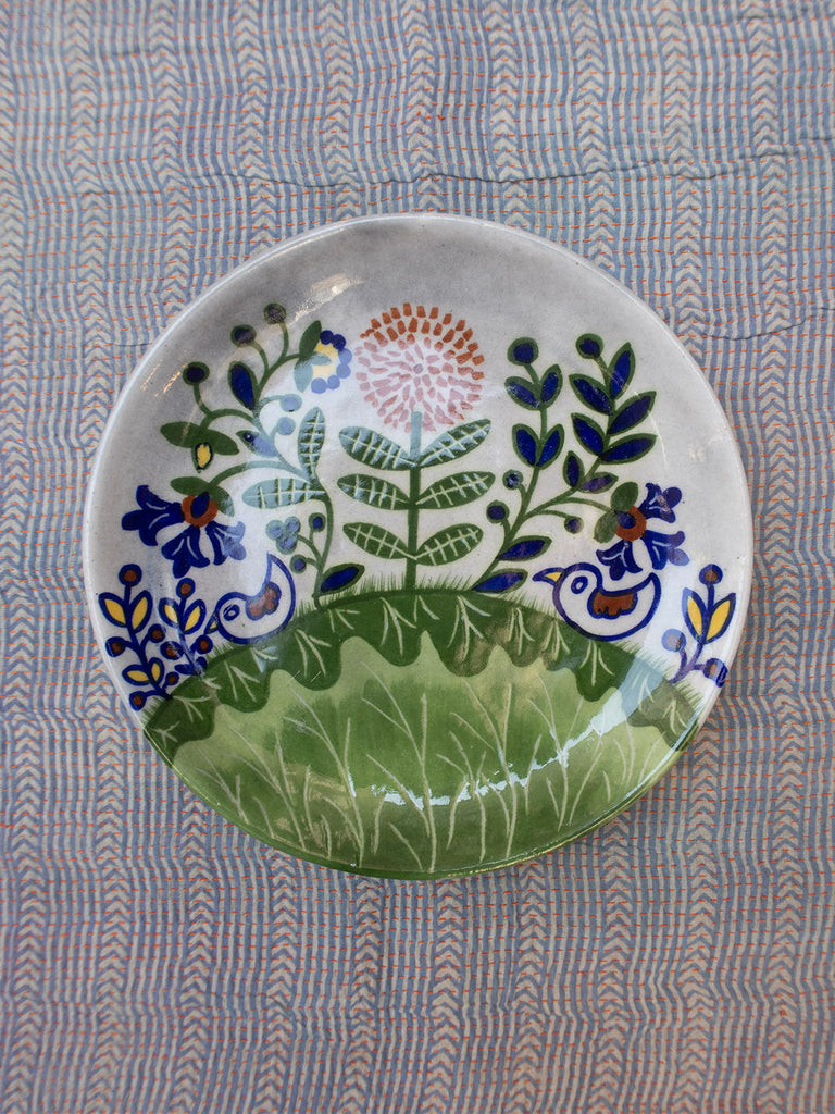 Blue Pottery Platter - 22