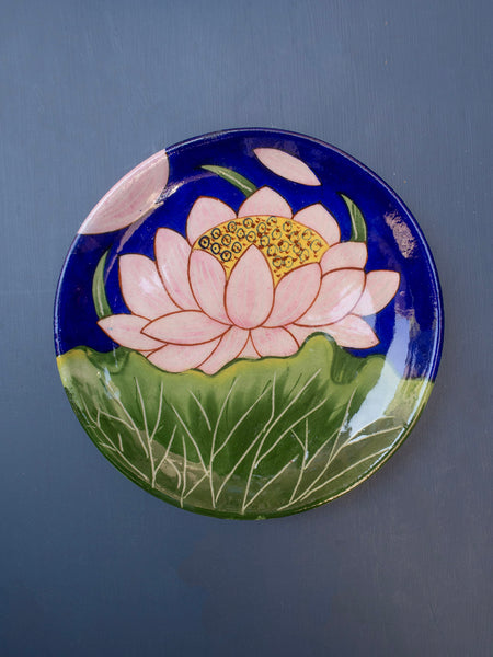 Blue Pottery Platter - 25