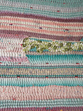 Kantha Throw 318 purple/green