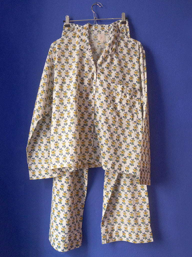 Pyjamas Blockprint - Yellow