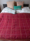 Kantha Throw 408