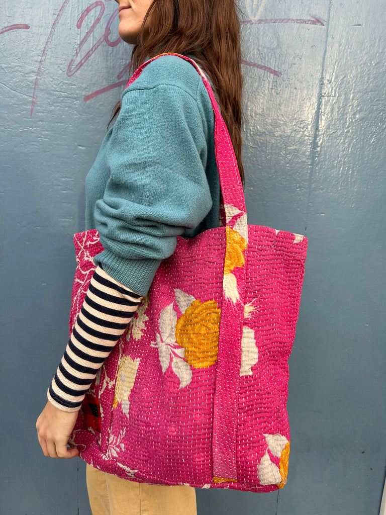 Kantha Tote #19