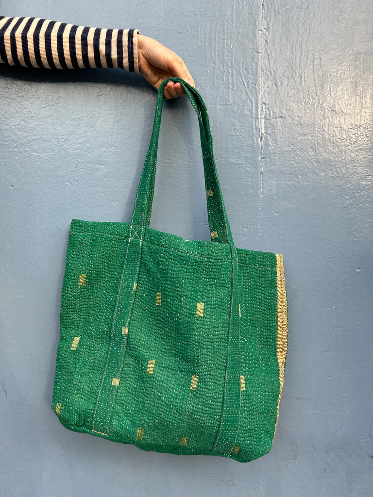 Kantha Tote #12