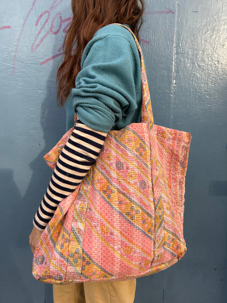 Kantha Tote #4