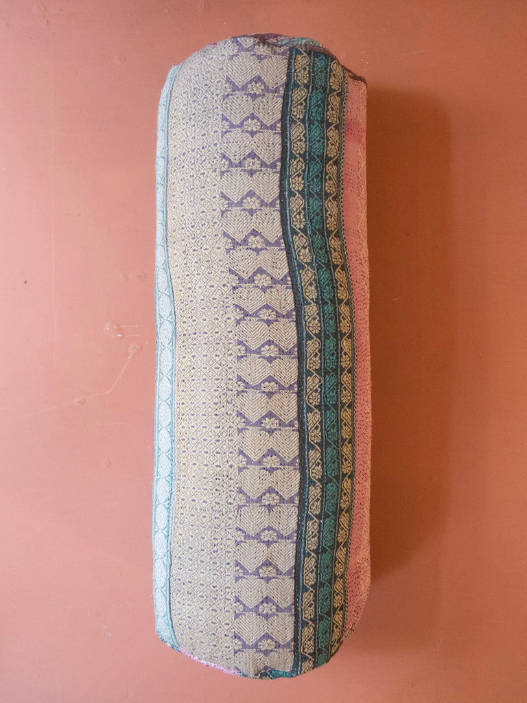 Kantha Cushion Cylinder - 282