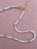 Necklace Mineral Stones - Howlite