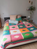 Jaipur Patchwork Bedspread - 04