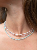 Necklace Mineral Stones - Turquoise