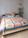 Jaipur Patchwork Bedspread - 02