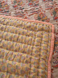 Craft Sisters Quilt L - Khaki/Burned Yellow