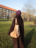 Suede Shopper Bag Marrakech - Rose Gold